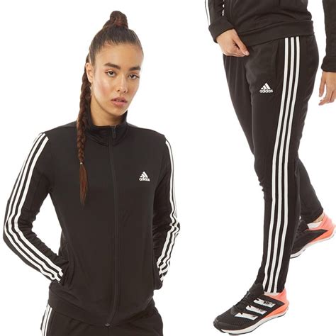 adidas trainingspakken zwart wit grijs|trainingspakken dames Adidas.